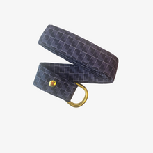 Load image into Gallery viewer, Maudslay Indigo Fabric Belt
