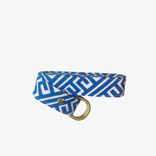 Load image into Gallery viewer, Boardwalk Cobalt Fabric Belt
