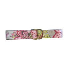Load image into Gallery viewer, Cape Ann Floral Fabric Belt
